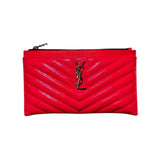 Matelasse Logo card holder