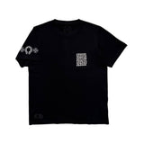 Multi logo graphic pocket tee