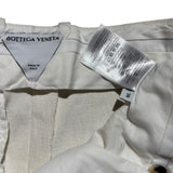 Linen 3/4 wide leg capri