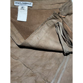 Archive leather maxi skirt