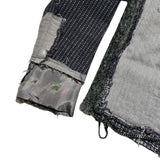 2004 artisanal tweed deconstructed chanel jacket