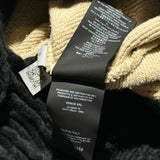 Fringe knitted graphic sweater