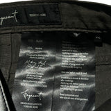 Limited Paint crackled metallic denim