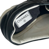 Leather logo classic trainers