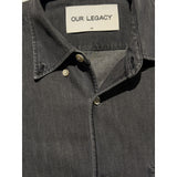 Classic button denim shirt