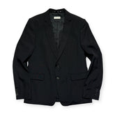 Classic fitted wool blazer