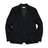 Classic fitted wool blazer