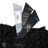 Spiked organza pleated pant