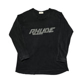 Washed Crystal Embellished long sleeve