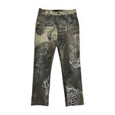 Astrology vintage denim