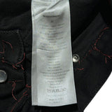 SS18 Runway exposed stitch denim