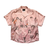Silk geisha bath house shirt