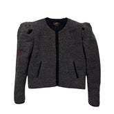 Zingy boucle wool jacket