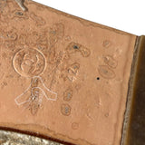 Tweed slip on sandal