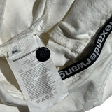 Distressed Wrap denim shorts / jacket hybrid