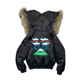 Virgil Human Made coyote fur trim parka