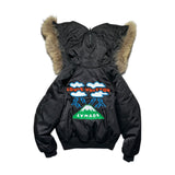 Virgil Human Made coyote fur trim parka