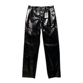 Coated glossy pant
