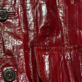 100% Eel skin archive runway jacket