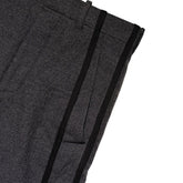 Wool wide leg strap pant bonne belinda