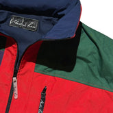 Oversized Colorblock hooded parka