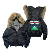 Virgil Human Made coyote fur trim parka