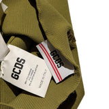 chain link neck halter stretch minidress