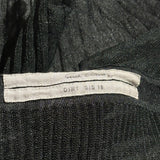 SS18 dirt runway sheer ruffled tank