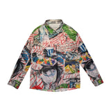 Raymond Pettibon limited edition mesh button down