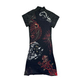 Archive scorpio zodiac print dress