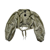 Cropped tied longsleeve