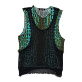 SS99 “Kinetic Youth” Leopard Print Knit tank
