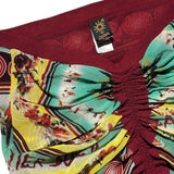 Dancing parrot adjustable mini skirt