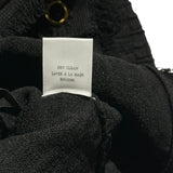 Tweed golden buttoned cropped jacket