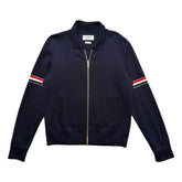 RWB stripe zipped jacket
