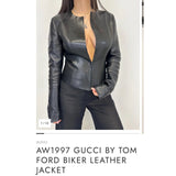 FW1997 Tom Ford Gucci leather jacket