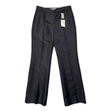 Wool subtle gloss trouser