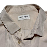 Cupro silk like button down