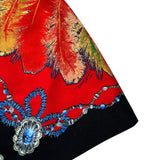 Archive print mini dress