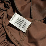 Ruffled runched bolero