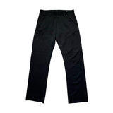 Raw hem trouser