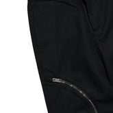 Layered zip strap trouser
