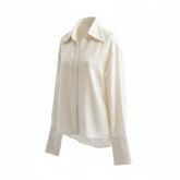 Sequin button down shirt