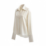 Sequin button down shirt