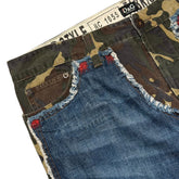 Archive Denim camo pant