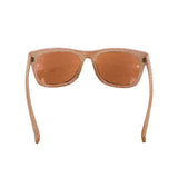 Python leather sunglasses