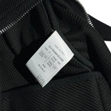 2 pocket thick canvas backpack