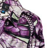 Snake print Graphic silk shirt