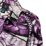 Snake print Graphic silk shirt