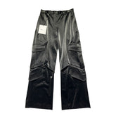 Glossy coated baggy cargo